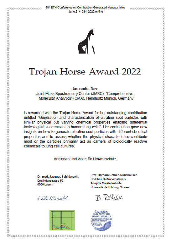 Trojan Horse Award 2021