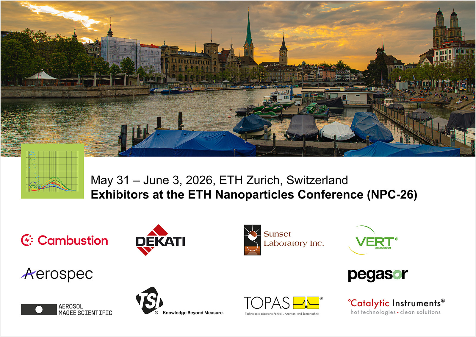 Exhibitors at the ETH Nanoparticles Conference 2026: Thank You!
