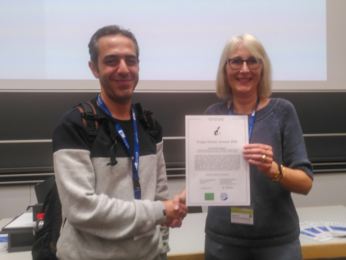 Trojan Horse Award winner 2026: Mohammadhadi Sedaghat, University of Cyprus