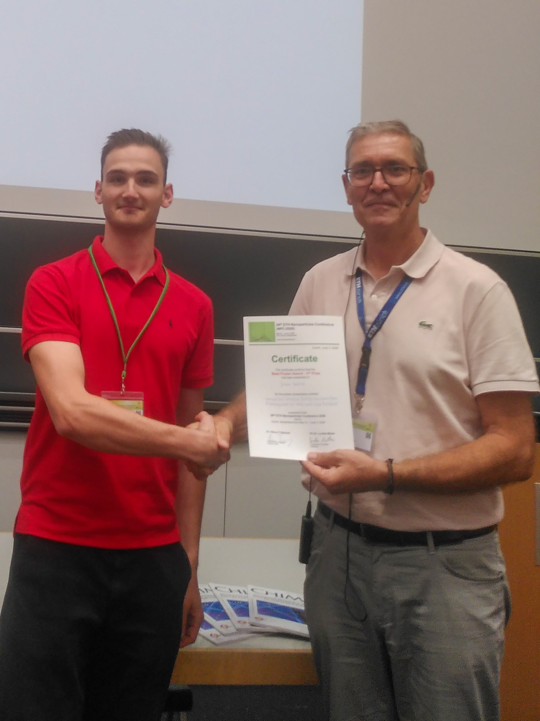 Best poster award 2026, 3rd prize: Julian Wehrle