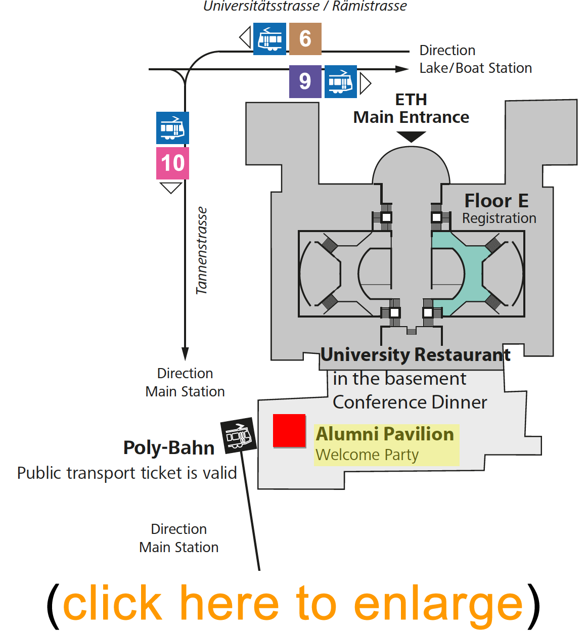 ETH Zurich Map